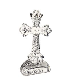 Crystal cross of bohemia