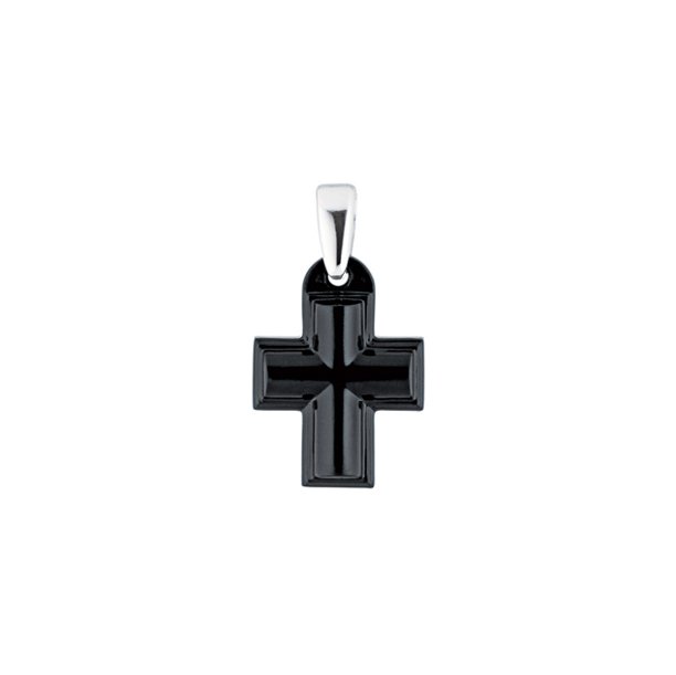 Pendentif croix lalique