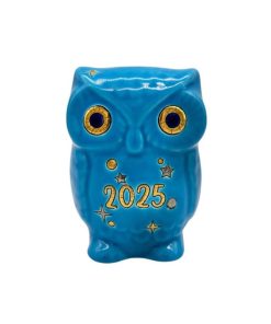 Chouette bleu 2025 Émaux de Longwy 500 ex